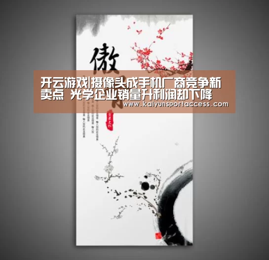 开云游戏|摄像头成手机厂商竞争新卖点 光学企业销量升利润却下降(图1) 开云入口